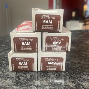 NIB Matrix SoColor Lot of 5. 6AM & 6MV,